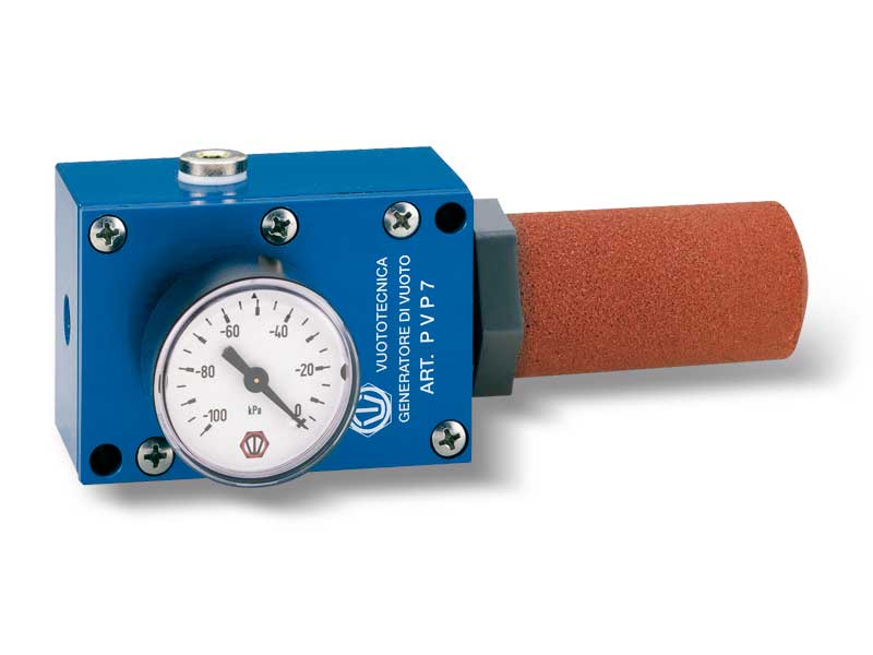 Single-stage vacuum generator pvp 7 x