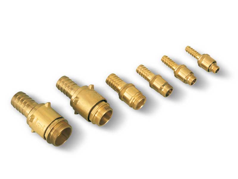 Rotating quick coupling fittings