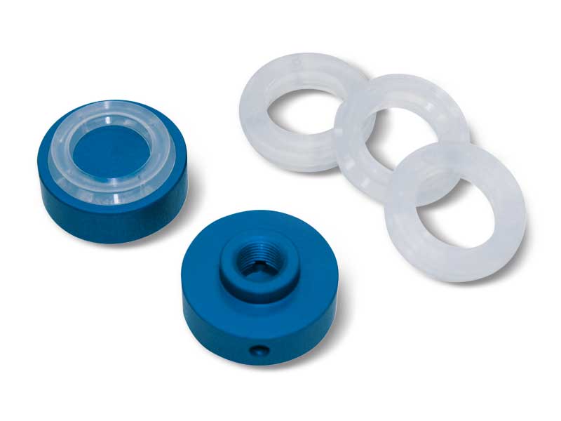 Circular rim vacuum cups with supports