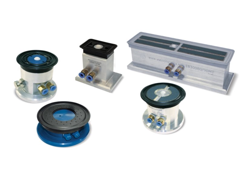 Clamping suction cups